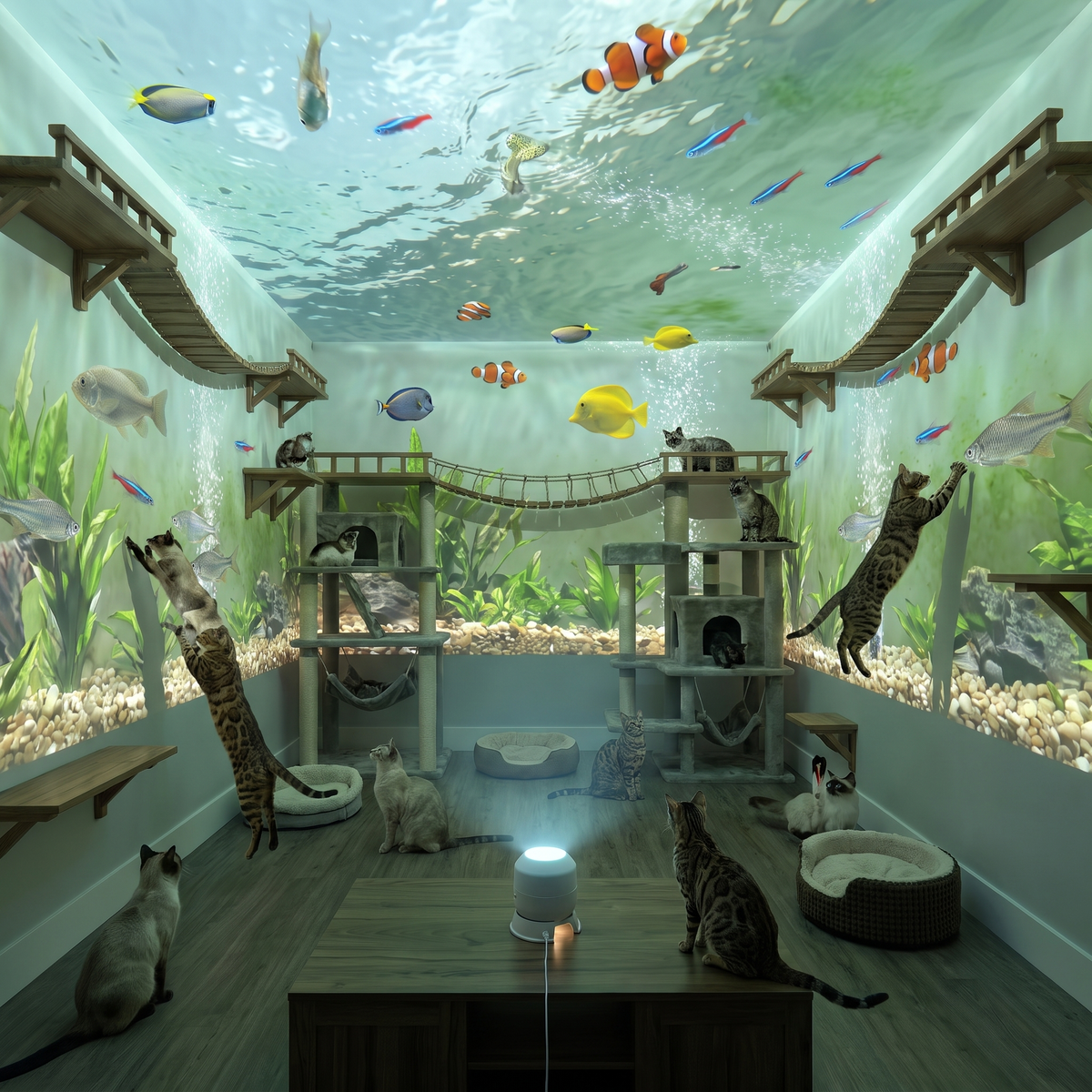 FIshChase - Light Projector